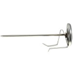 Food thermometer, especially for meat, analog, metallic, cooking thermometer, rod